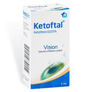 Ketoftal 0.025 % solución oftálmica 5 ml