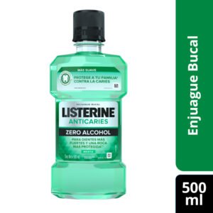 Listerine Anticaries Zero Alcohol 500 ml