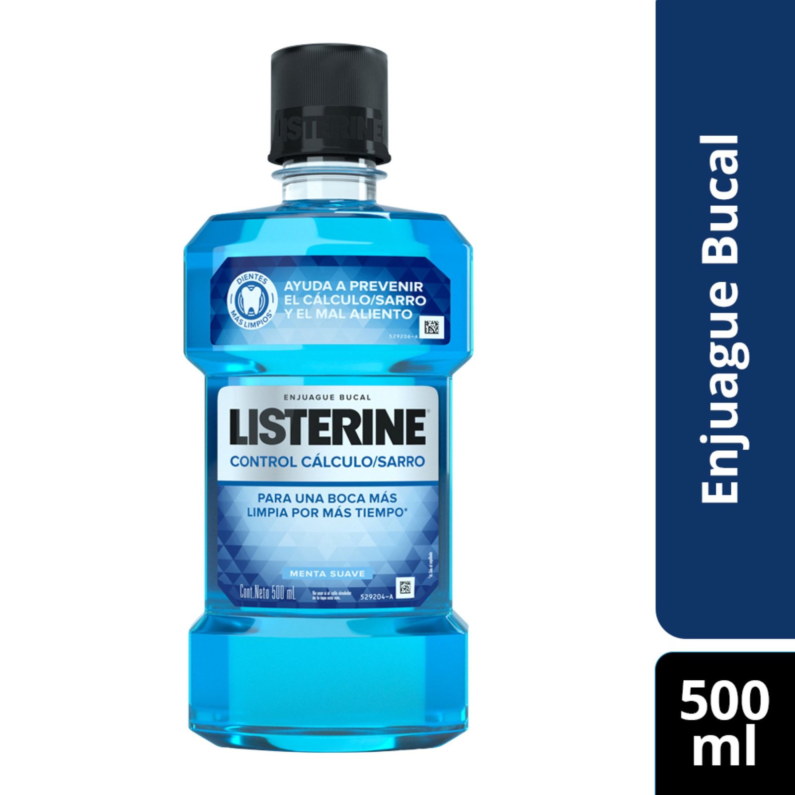 Listerine Control Cálculo/Sarro Menta Suave 500 ml