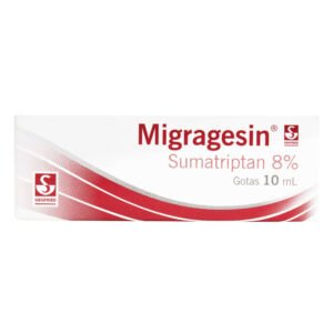 Migragesin sumatriptán 8% gotas 10 ml