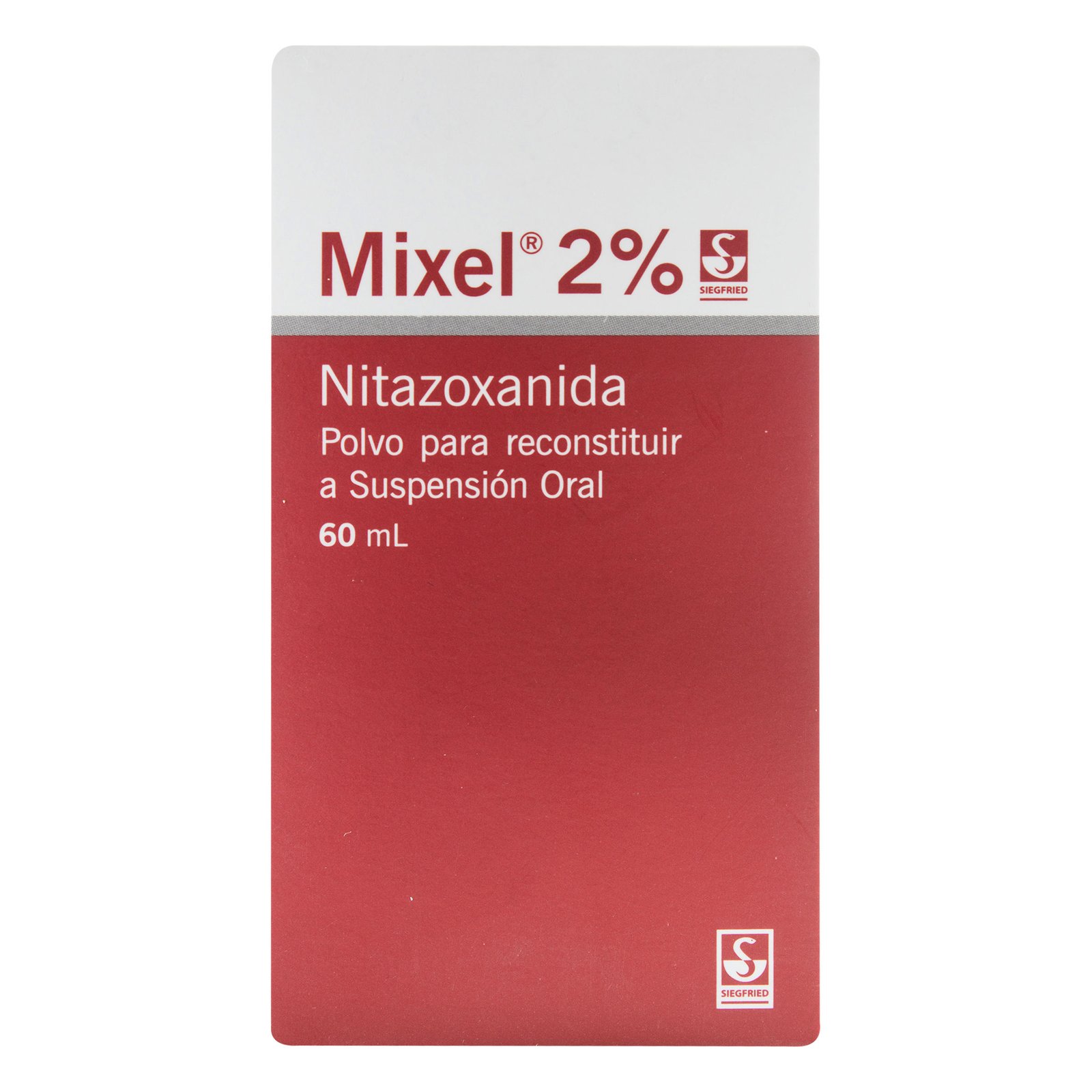 Mixel nitazoxanida 100 mg suspensión oral 60 mL