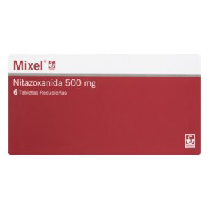 Mixel nitazoxanida 500 mg 6 tabletas recubiertas