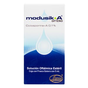 Modusik A Ofteno Ciclosporina A 0.1% Solución Oftálmica 5 mL