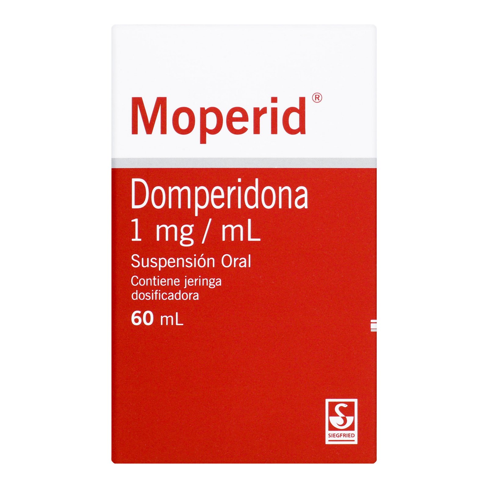 Moperid domperidona 1 mg/mL suspensión oral x 60 mL