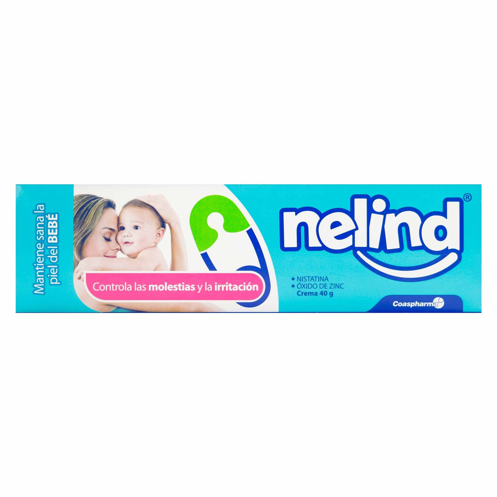 Nelind Nistatina 2% Crema Tubo 40 g Coaspharma