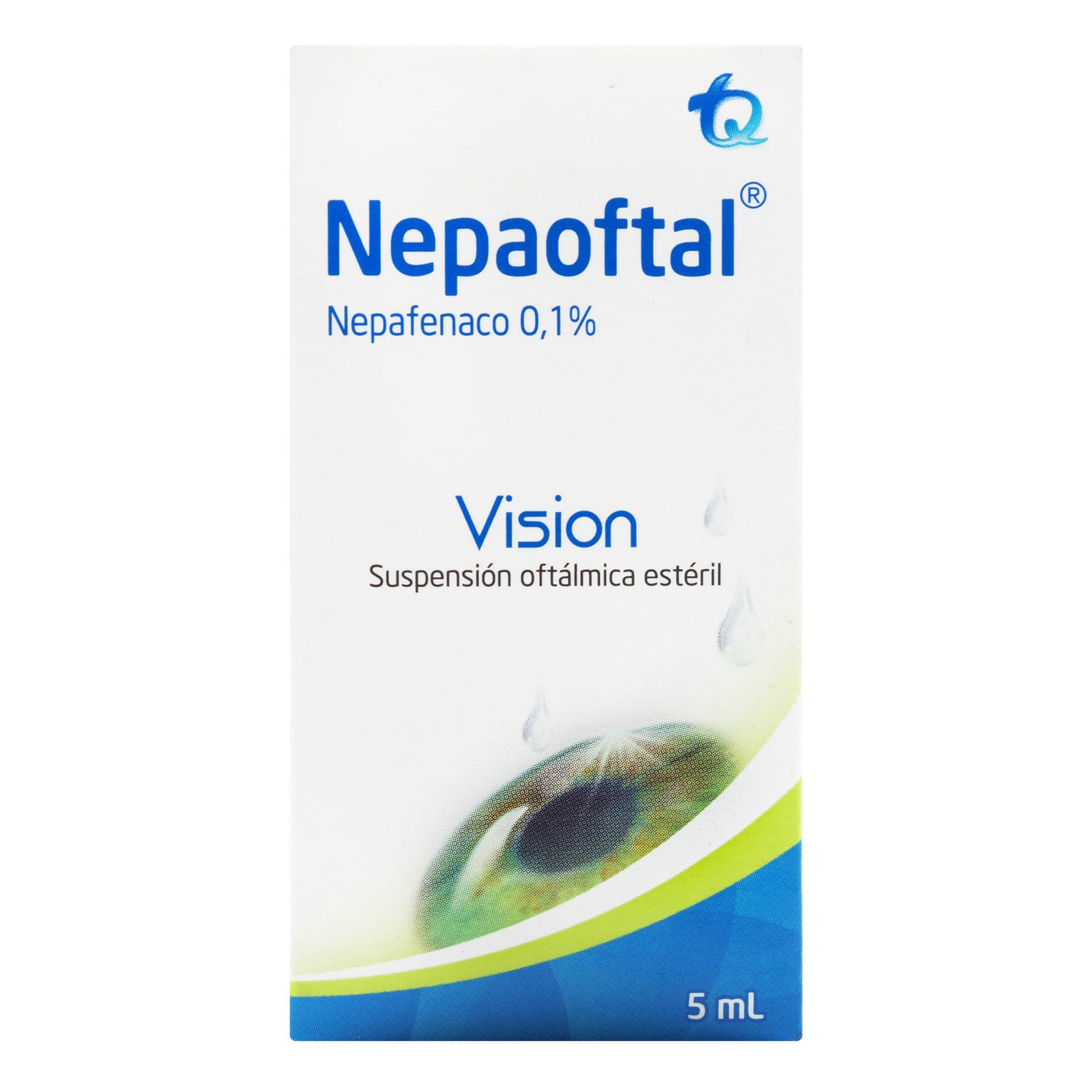 Nepaoftal 0.1 % suspensión oftálmica 5 ml
