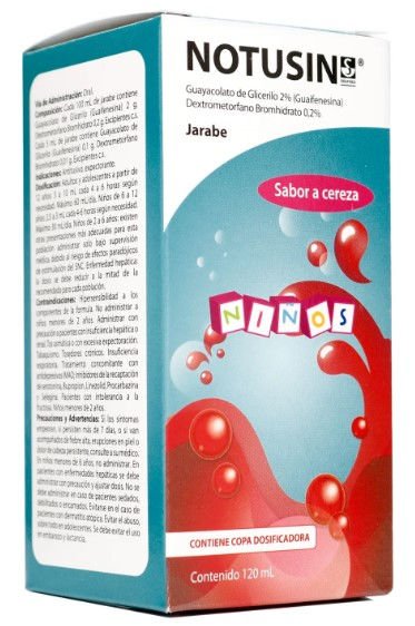 Notusin niños jarabe 120 mL