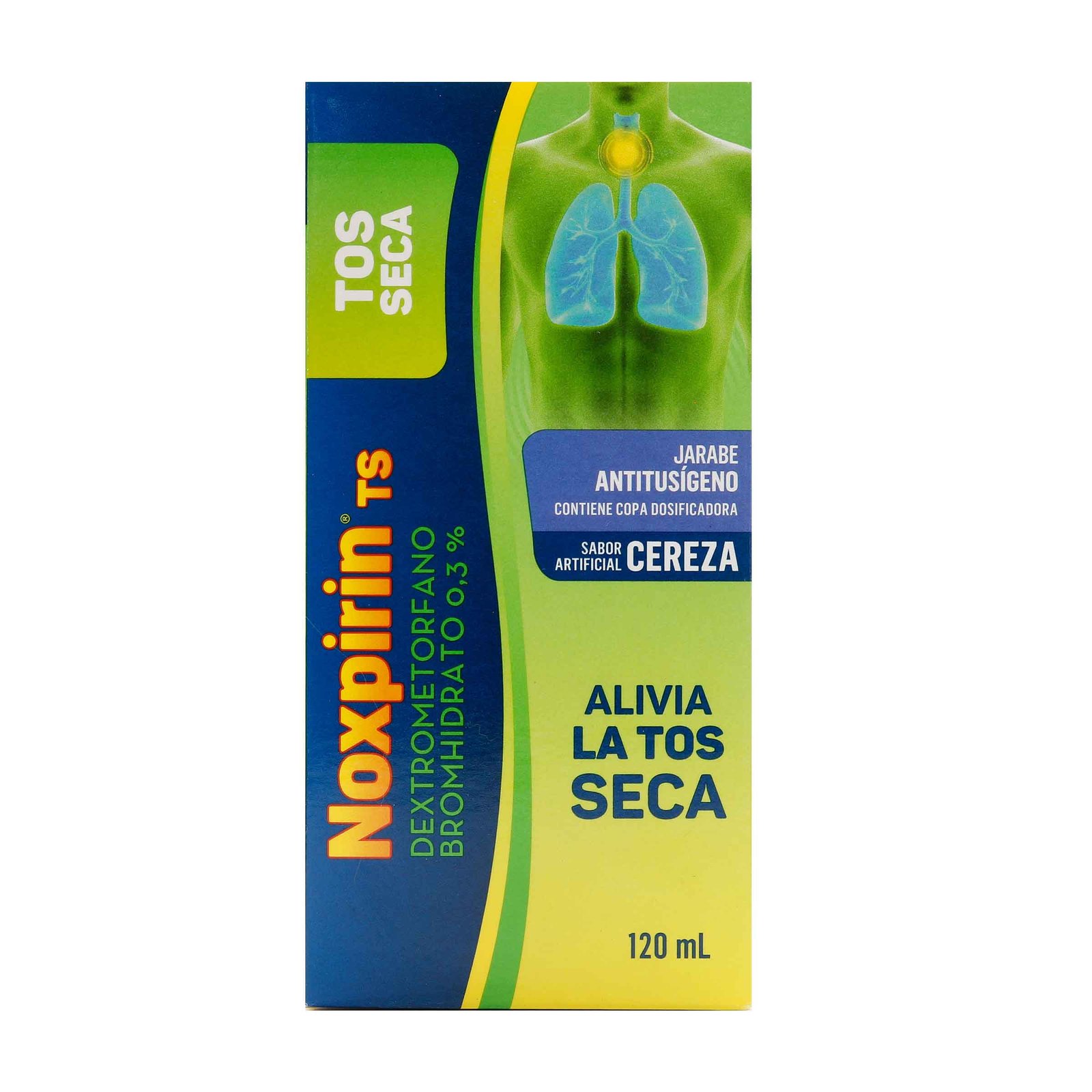 Noxpirin TS tos seca jarabe 120 ml