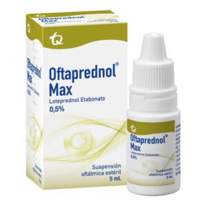 Oftaprednol Max 0.5 % suspensión oftálmica 5 ml