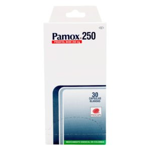 Pamox 250 mg 30 Cápsulas Blandas