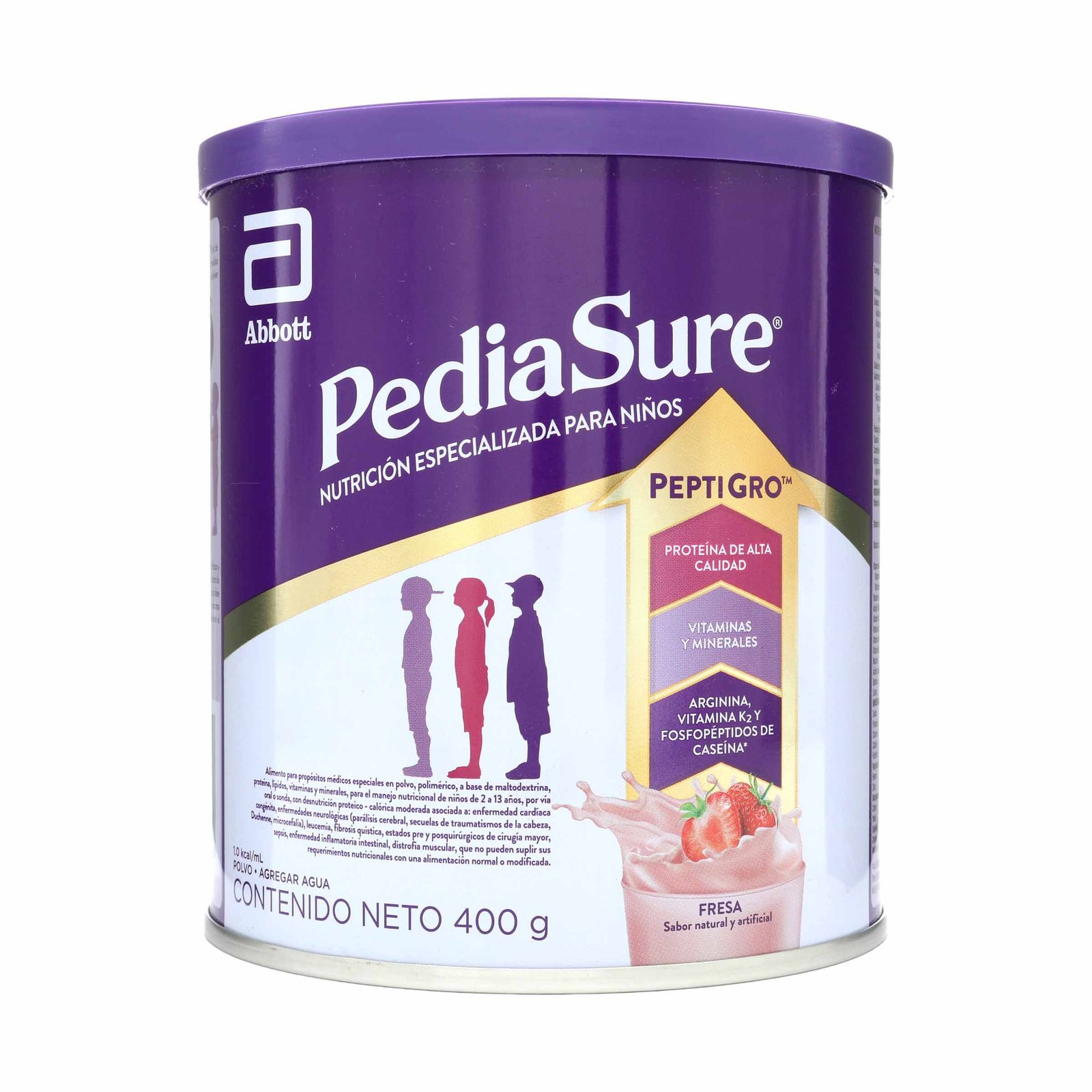 PediaSure PeptiGro Fresa 400 g