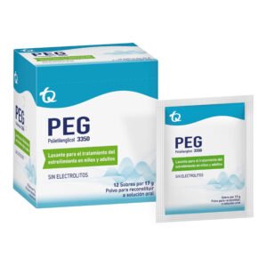 PEG Polietilenglicol 3350 Caja x 12 Sobres