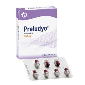 Preludyo Pregabalina 150 mg 14 Cápsulas