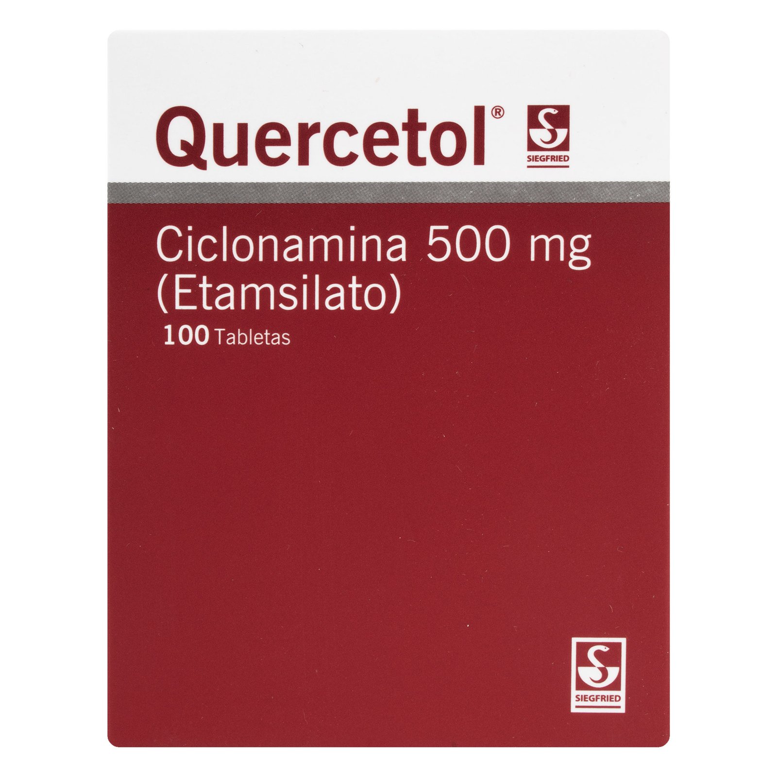 Quercetol 500 mg 100 Tabletas