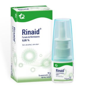 Rinaid Furoato de Mometasona 0.05% Spray Nasal 18 g