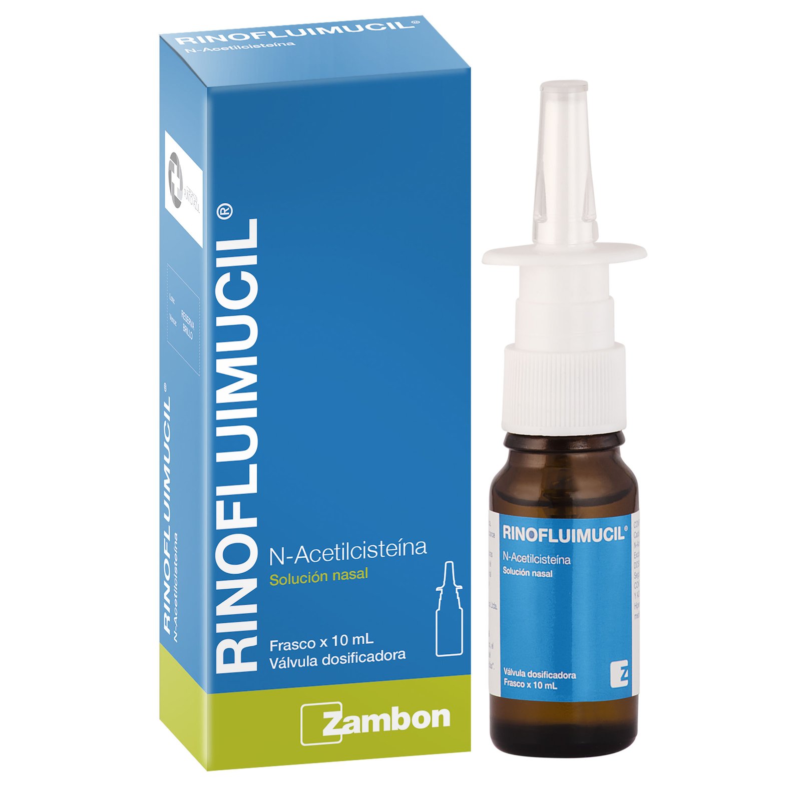 Rinofluimucil Solución Nasal Spray 10 mL