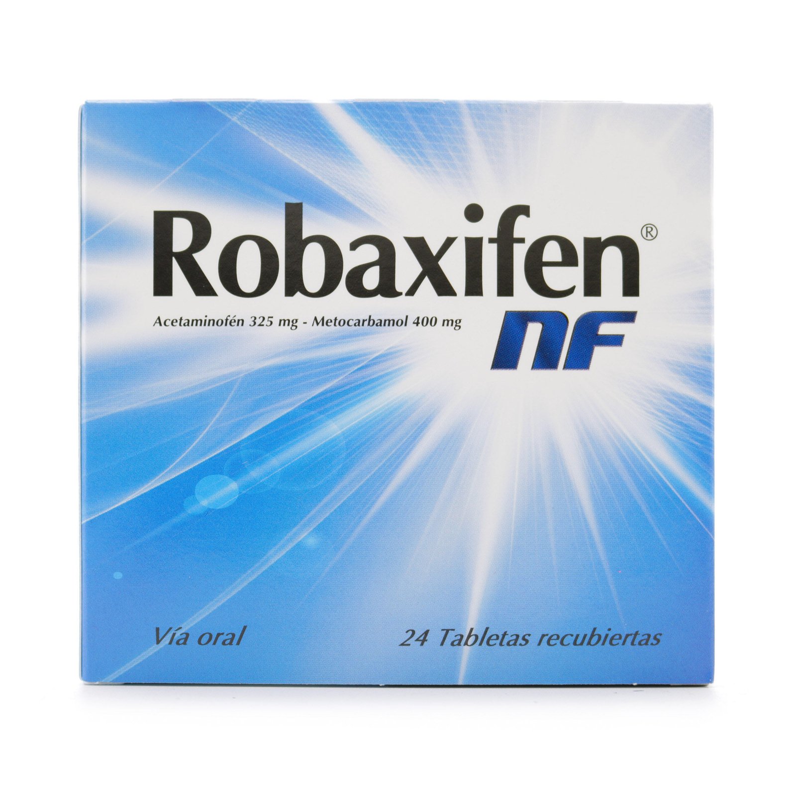 Robaxifen NF 400/325 mg x 24 tabletas recubiertas