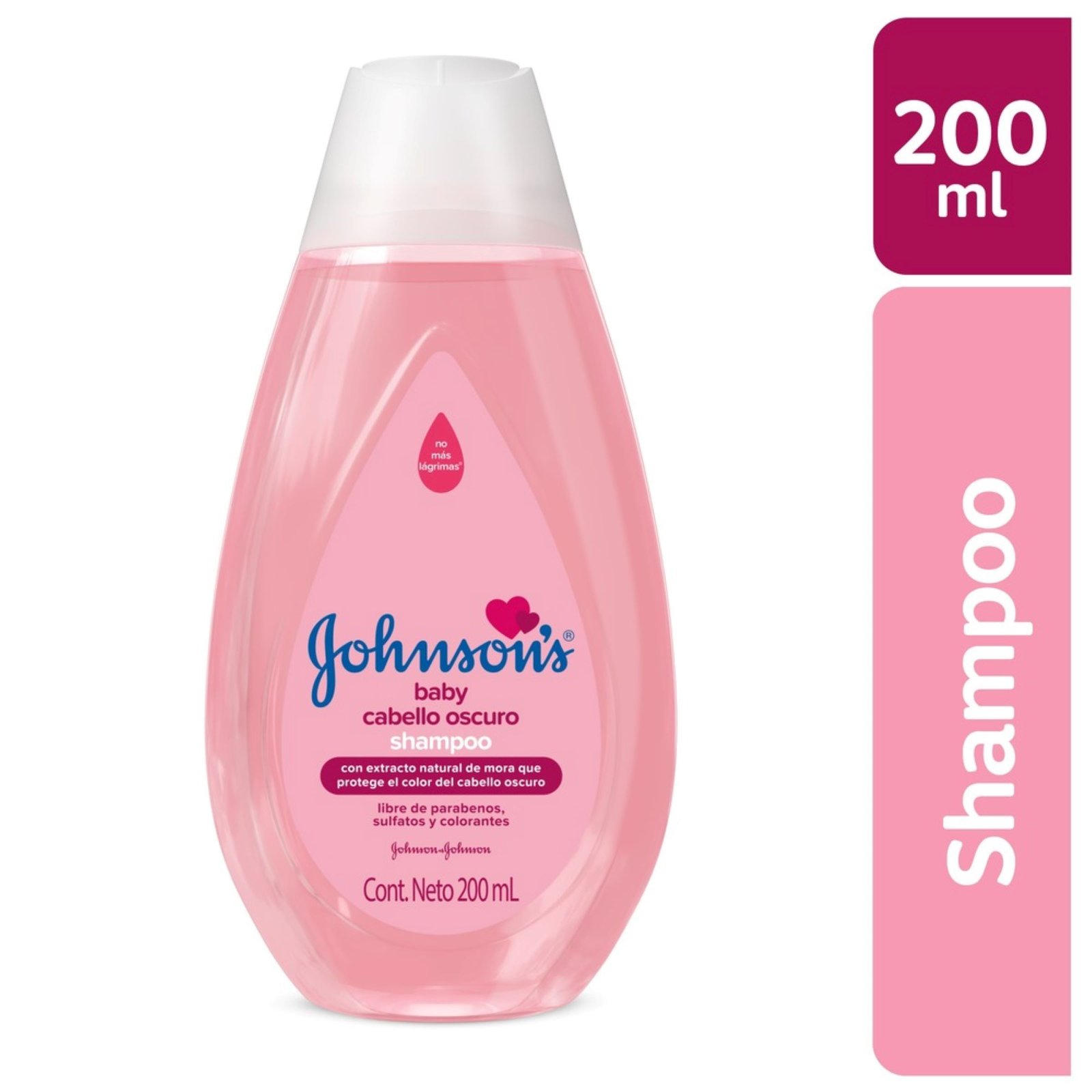 Johnson’s Baby Shampoo Cabello Oscuro 200 ml