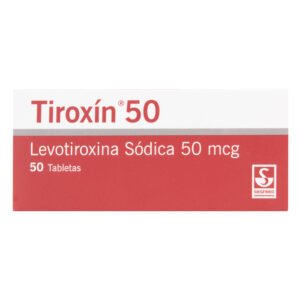 Tiroxin 50 mcg 50 Tabletas