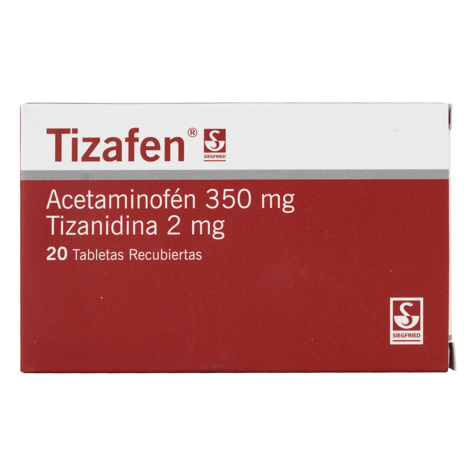 Tizafen 20 Tabletas Recubiertas