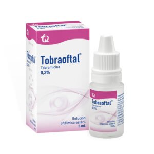 Tobraoftal 0.3 % solución oftálmica 5 ml
