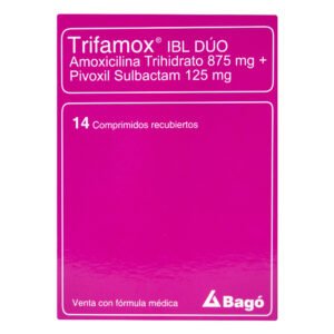 Trifamox IBL-DUO 875 mg / 125 mg 14 Comprimidos