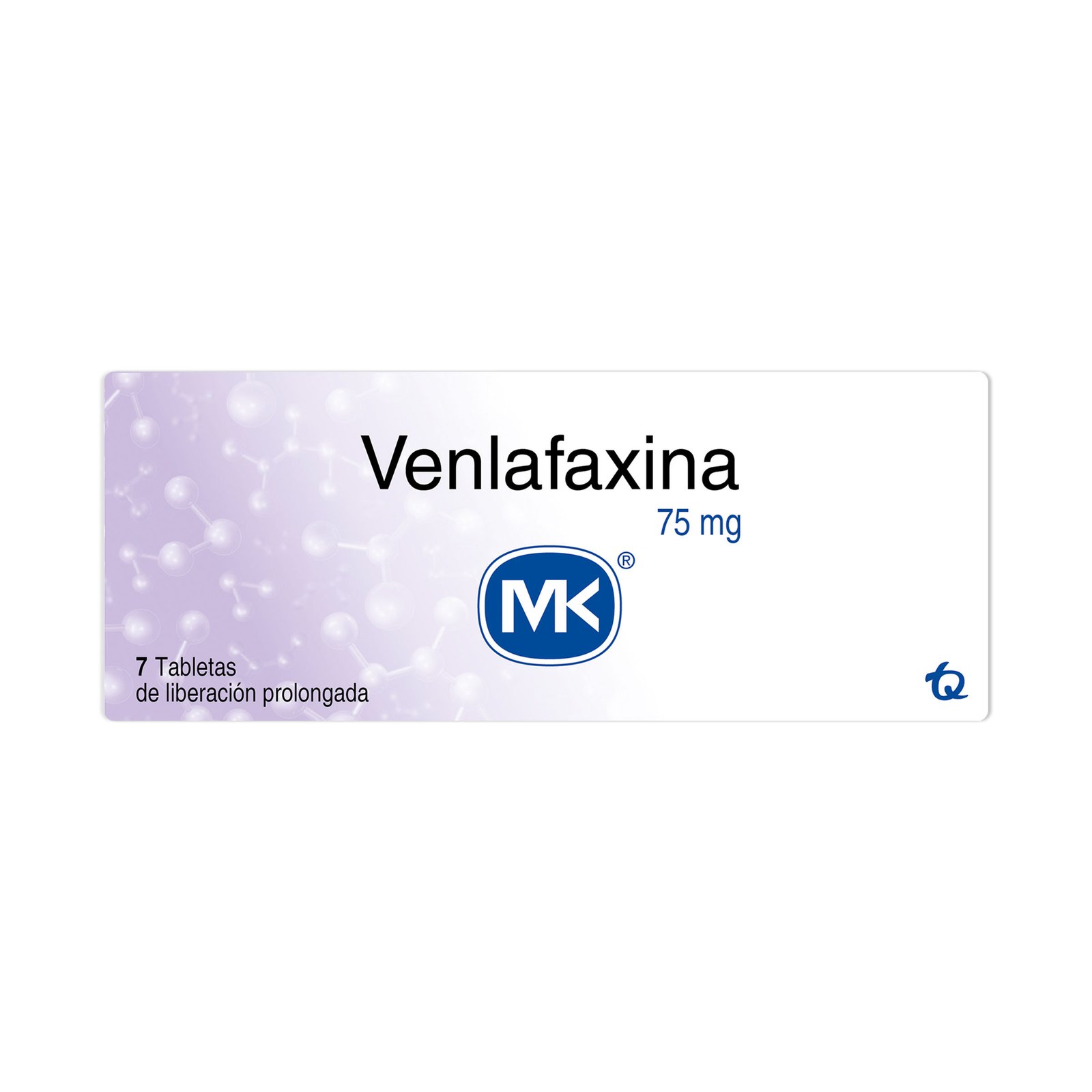 Venlafaxina 75 mg MK 7 Tabletas de liberación prolongada