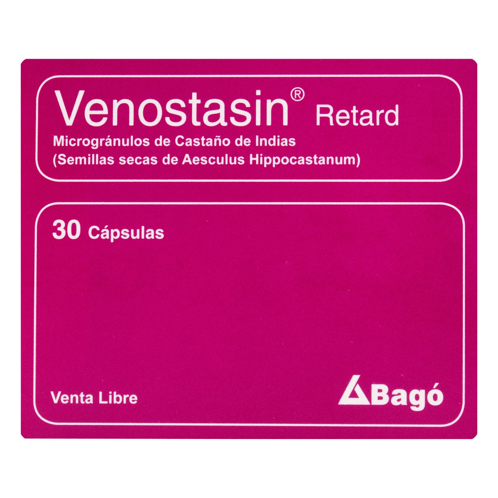 Venostasin Retard 30 Cápsulas