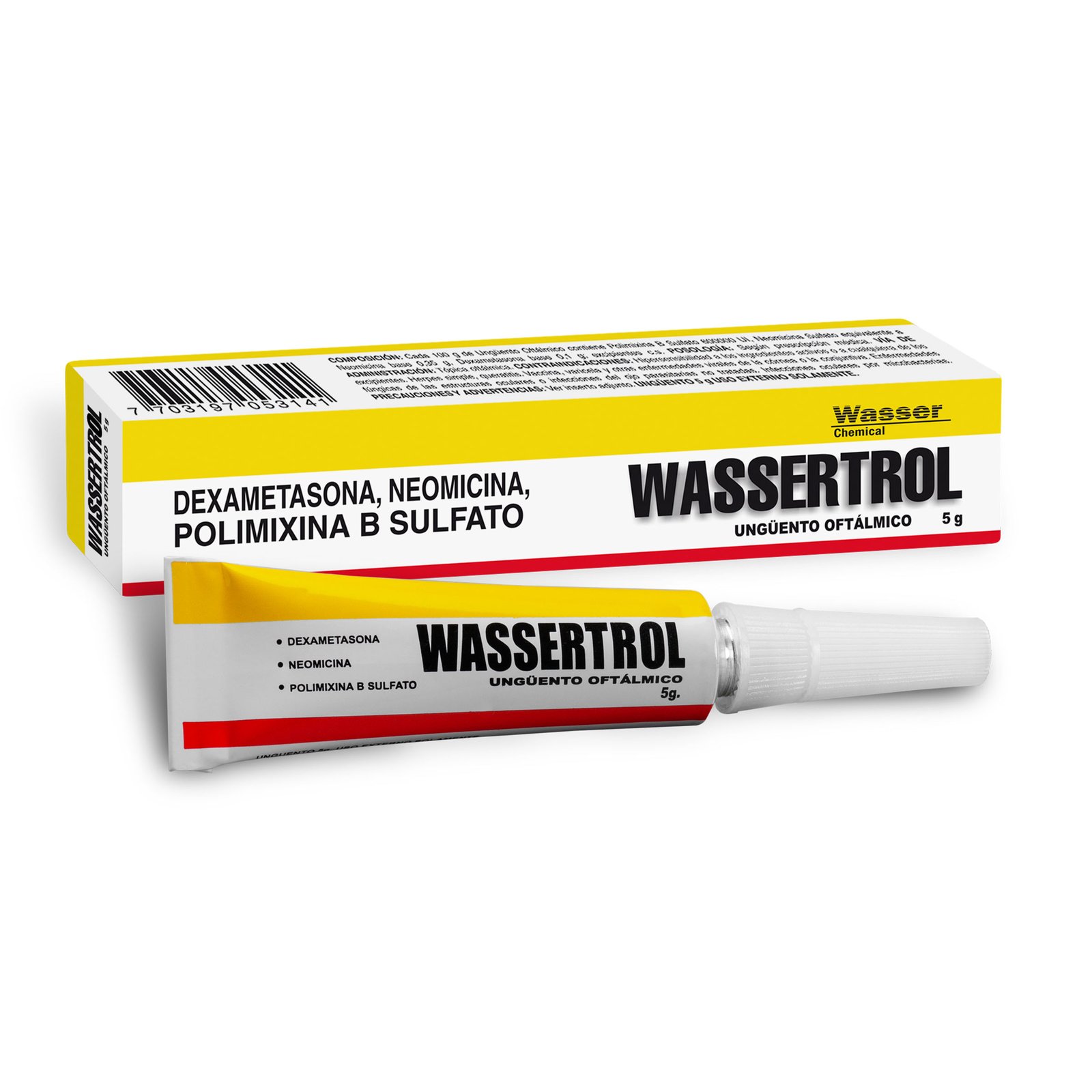 Wassertrol Ungüento Oftálmico 5 g
