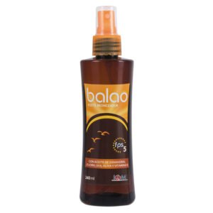 Aceite Bronceador Balao FPS 5 Spray 240 mL ICOM