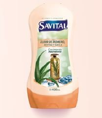 Acondicionador Savital Elixir de Romero 490 ml