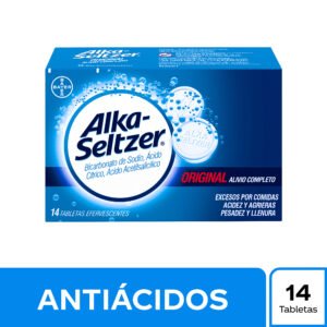 Alka-Seltzer Original 14 Tabletas Efervescentes