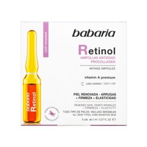 Ampollas Babaria Retinol Antiedad Procollagen 2 ml x 5 Unidades