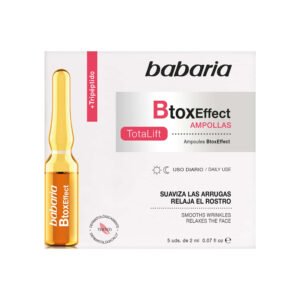 Ampollas Faciales Babaria BtoxEffect TotalLift 5 x 2 ml
