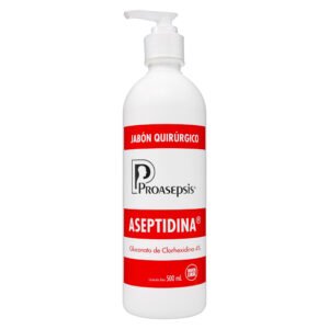 Aseptidina Jabón Quirúrgico Clorhexidina 4% 500 ml