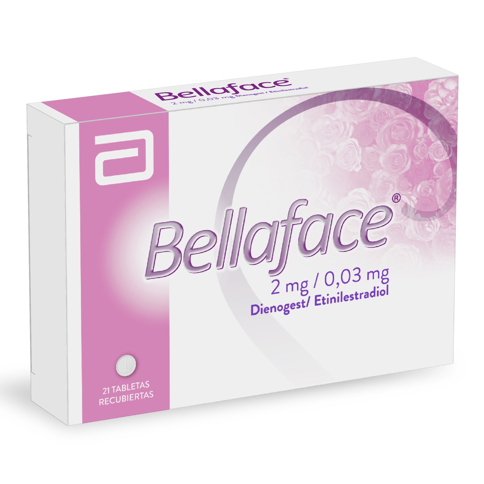 Bellaface 2 mg / 0,03 mg 21 Tabletas Recubiertas
