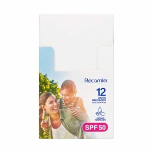 Bloqueador Solar Tanga Crema SPF 50 Sobres 10 ml x 12 Unidades