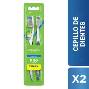 Cepillo Dental Oral-B Pro Deluxe Anticaries Medio x 2 Unidades