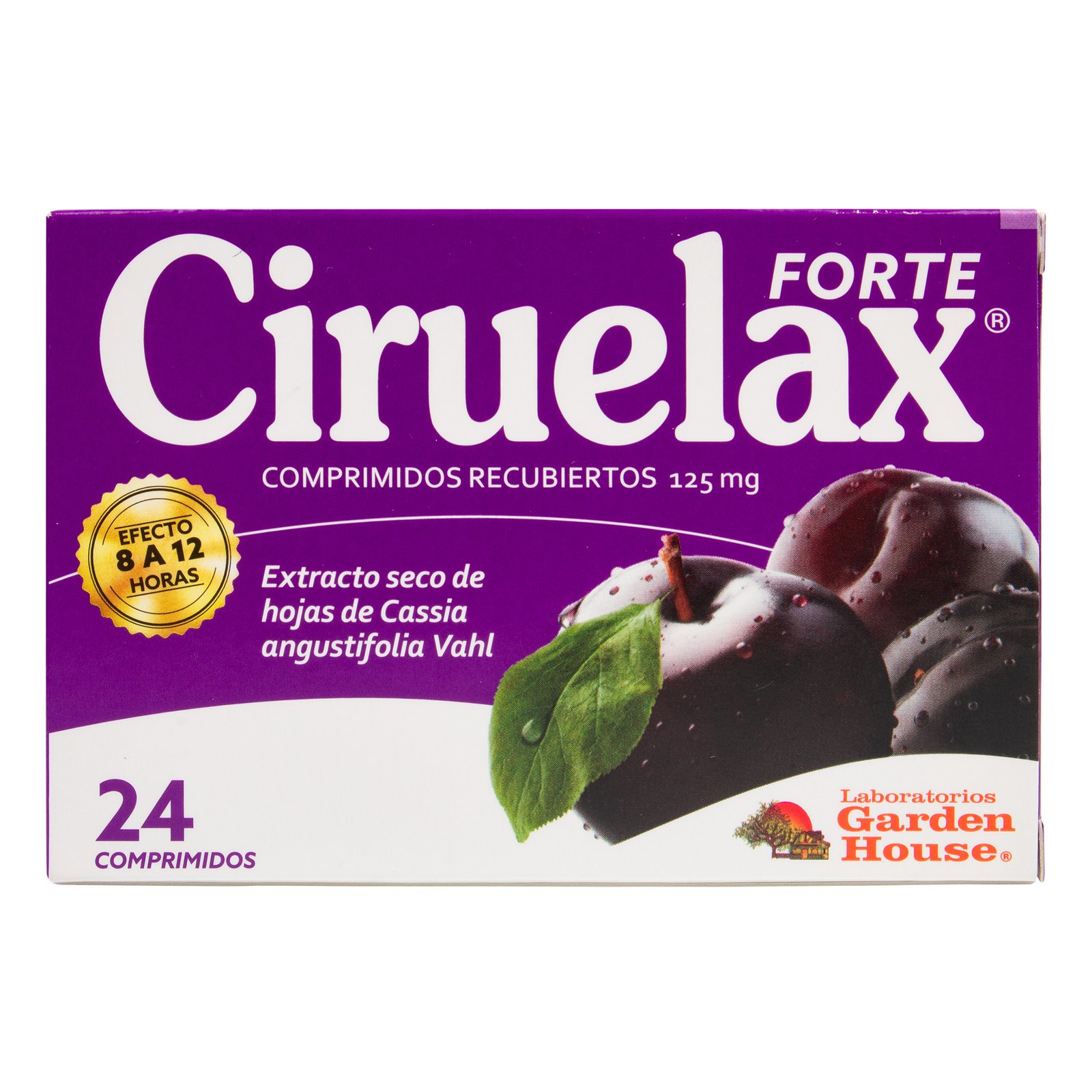 Ciruelax Forte 125 mg 24 Comprimidos