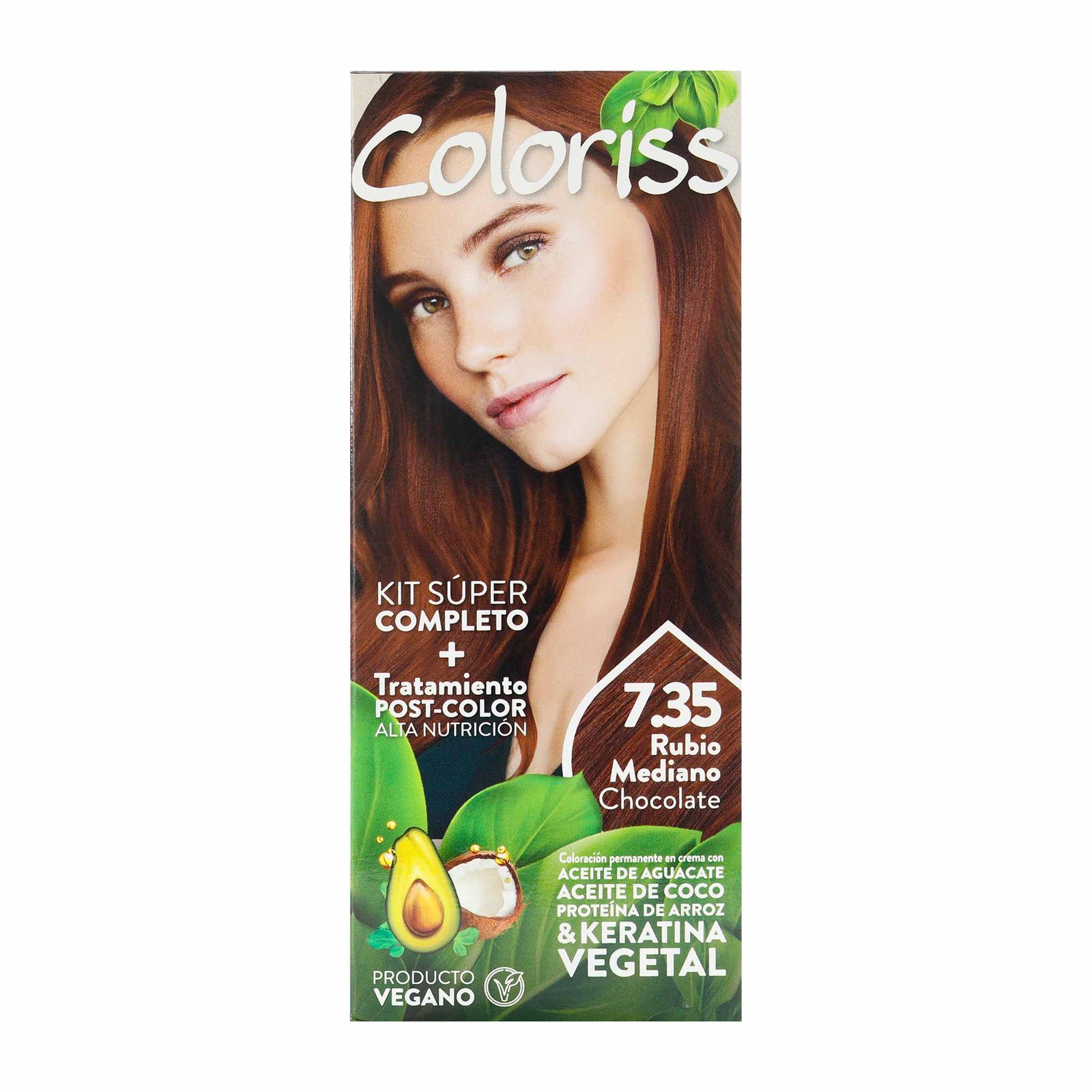 Coloriss Kit Tinte 7.35 Rubio Mediano Chocolate