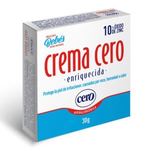 Crema Cero Enriquecida con Óxido de Zinc 30 g