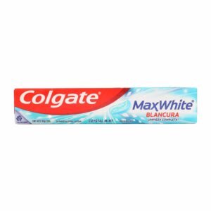 Crema Dental Colgate Max White Blancura Limpieza Completa Crystal Mint 180 g