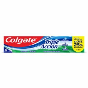 Crema Dental Colgate Triple Acción Menta Original 75 mL Promoción