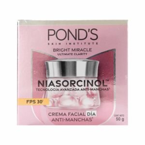 Crema Facial de Día Pond's Bright Miracle Niasorcinol Anti Manchas FPS 30 50 g