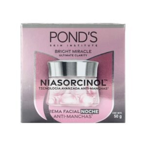 Crema Facial Pond's Bright Miracle Niasorcinol Noche Anti Manchas 50 g