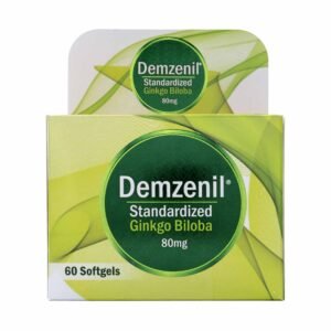 Demzenil Ginkgo Biloba 80 mg 60 Cápsulas Blandas