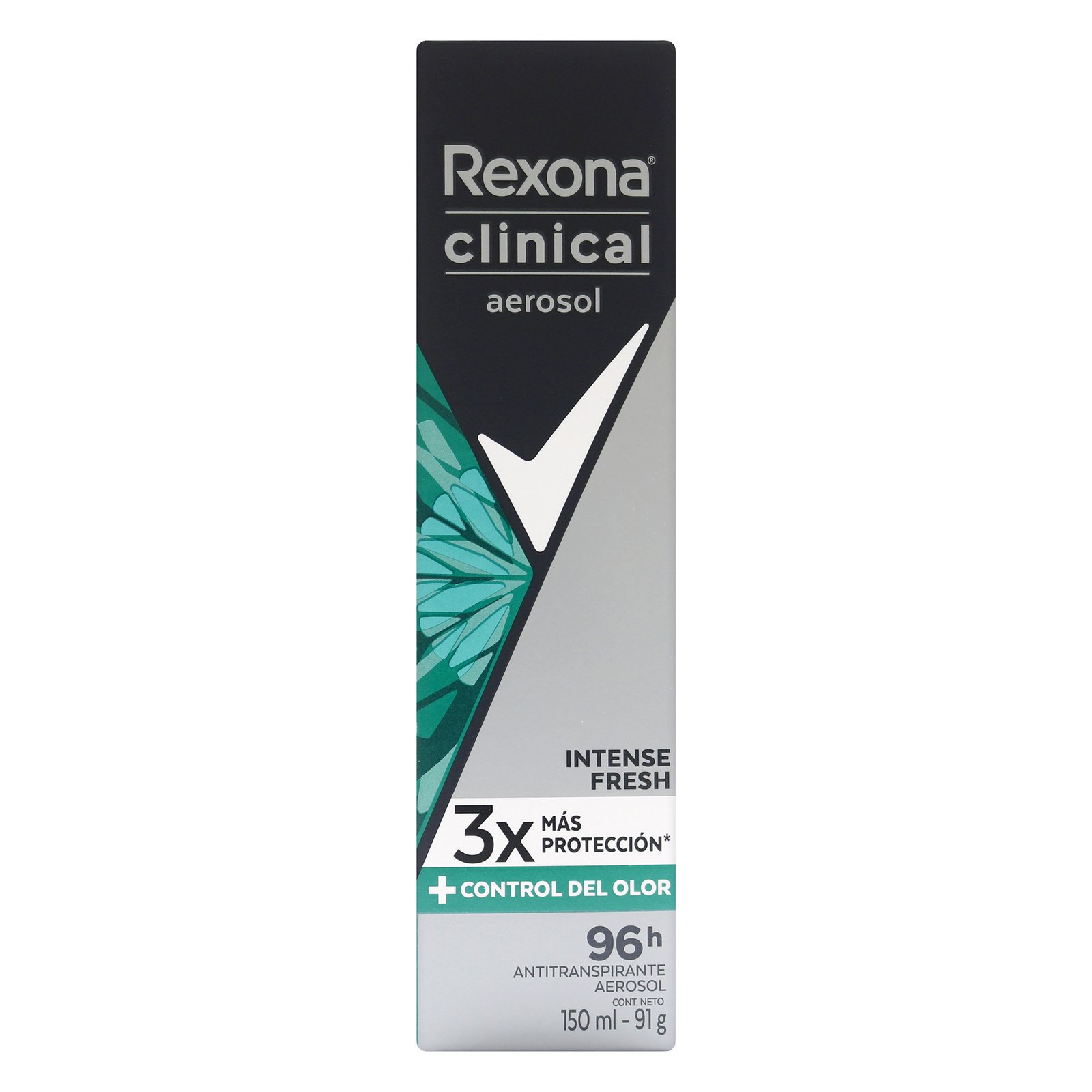 Desodorante Rexona Clinical Aerosol Intense Fresh 150 ml 91 g