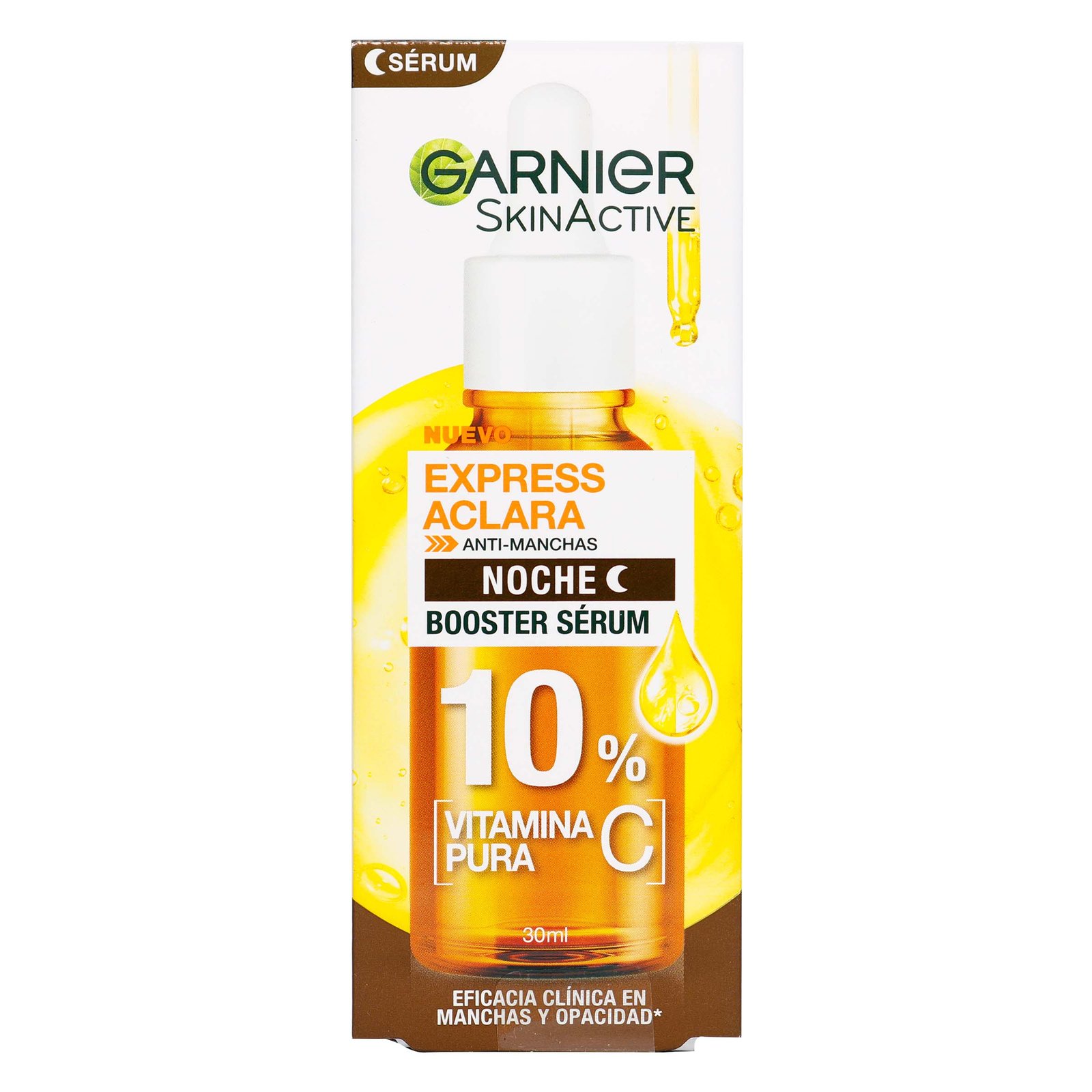 Garnier SkinActive Express Aclara Noche Booster Sérum Vitamina C 30 ml