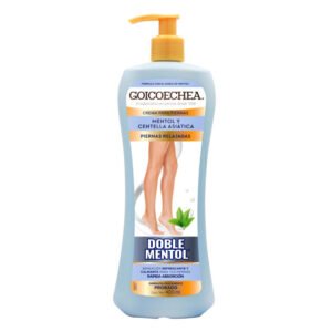 Goicoechea Crema para Piernas Doble Mentol y Centella Asiática 400 ml
