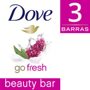 Jabón Dove Go Fresh Granada 3 Barras 90 g